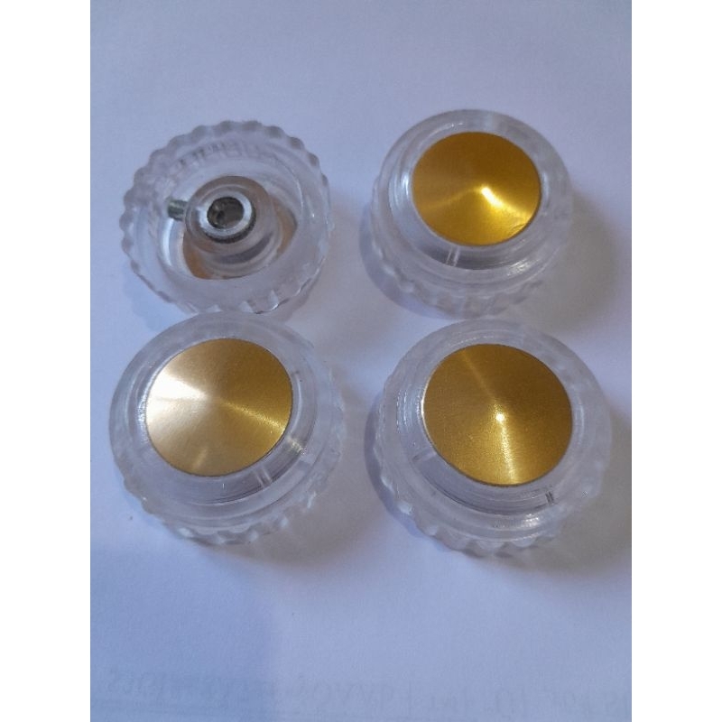 Botão Rádio antigo Semp e outros kit com 4