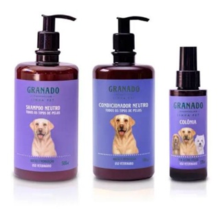 Shampoo, condicionador e colonia Neutro Granado Pet em Oferta na Shopee