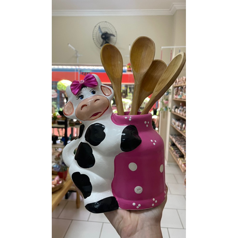 Organizador Porta talher Vaquinha