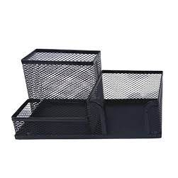 Porta Caneta Treco Lapis Escritorio Organizador para Mesa Aramado Lapis Bloco de Notas