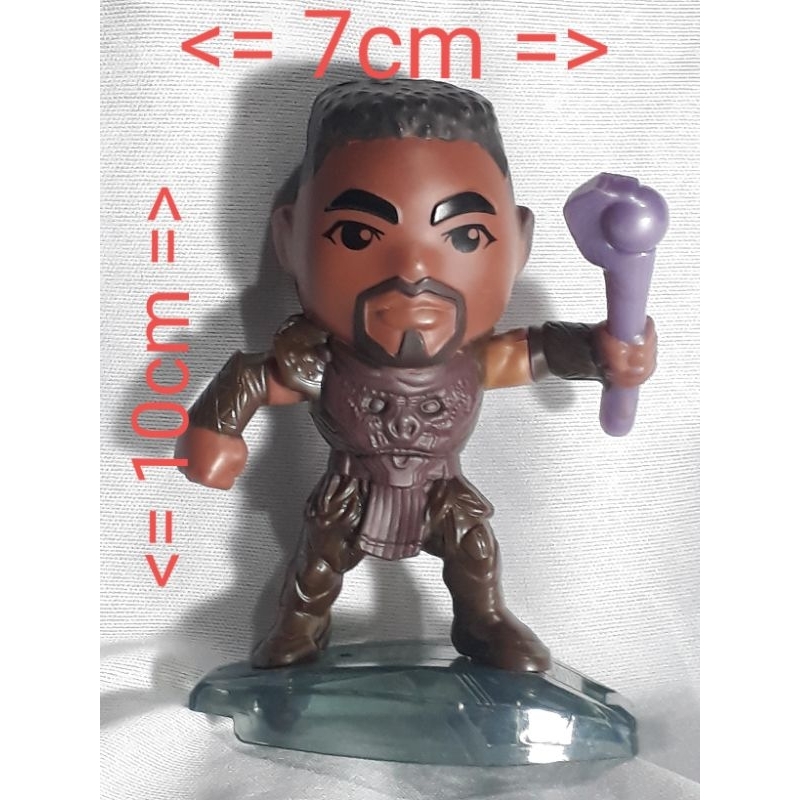 pantera negra wakanda mcdonald´s mc lanche feliz - m´baku (SEM EMBALAGEM) boneco articulado m´baku coleção pantera negra