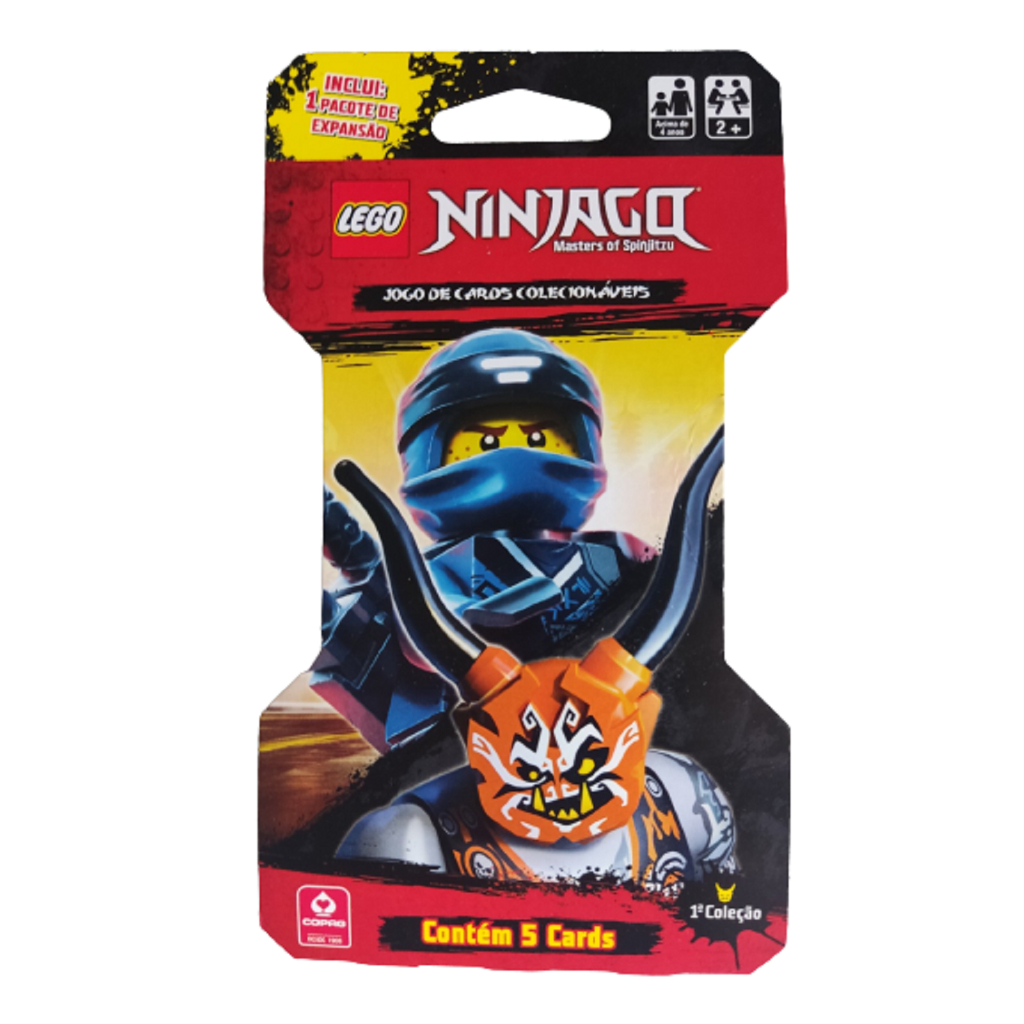 jogo cartas card lego ninjago copag