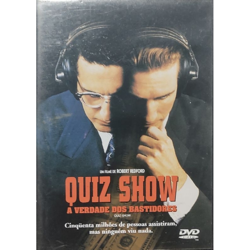 Dvd Quiz Show Verdade dos Bastidores Robert Redford