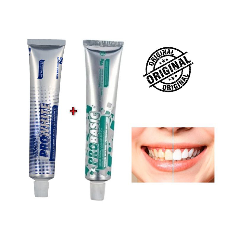 Creme dental clareador hinode e melaleuca