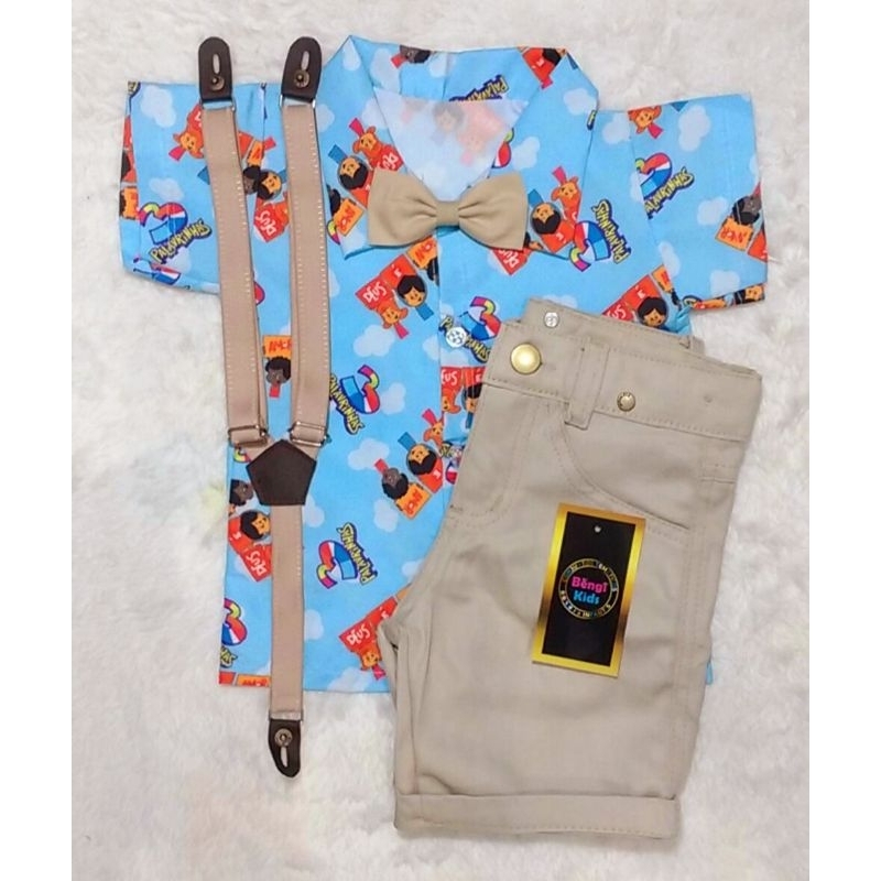 CONJUNTO INFANTIL 3 PALAVRINHAS TEMÁTICO em Oferta na Shopee