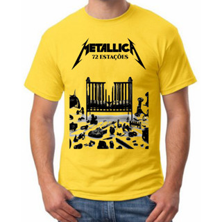 Camiseta Banda Metallica Seasons