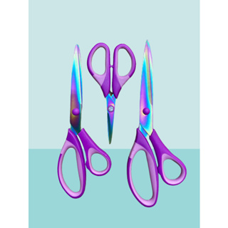 Kit 3 Tesouras de Titânio multiuso Otima para Corte E Costura Patchwork em Oferta na Shopee