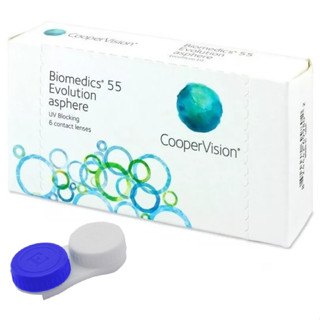 Lente de Contato Biomedics 55 Incolor Com Grau Coopervision