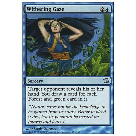 Olhar Definhador - - Magic The Gathering