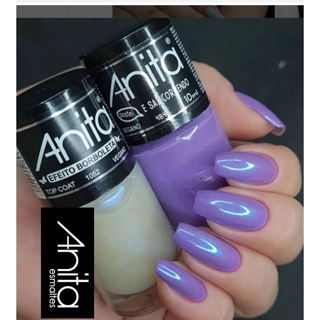 Esmaltes Anita - TOP COAT EFEITO BORBOLETA + POSTEI E SAI CORRENDO em Oferta na Shopee