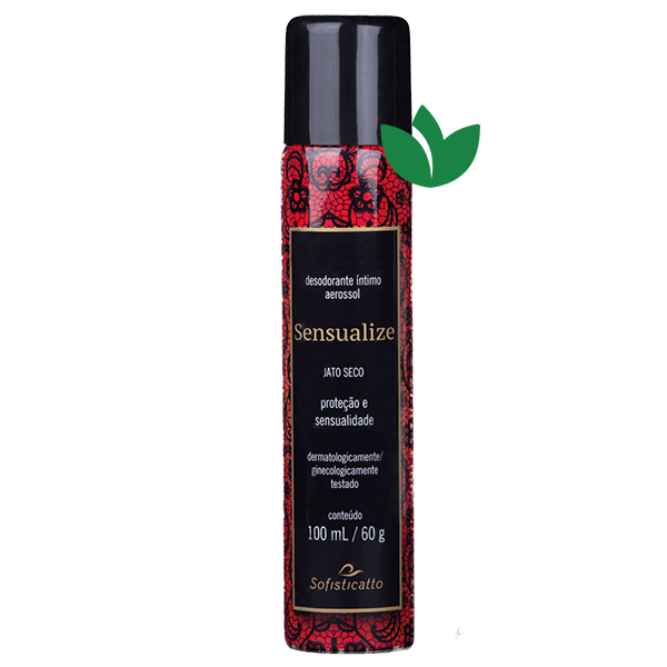 Desodorante Íntimo Sensualize 100mL Sofisticatto