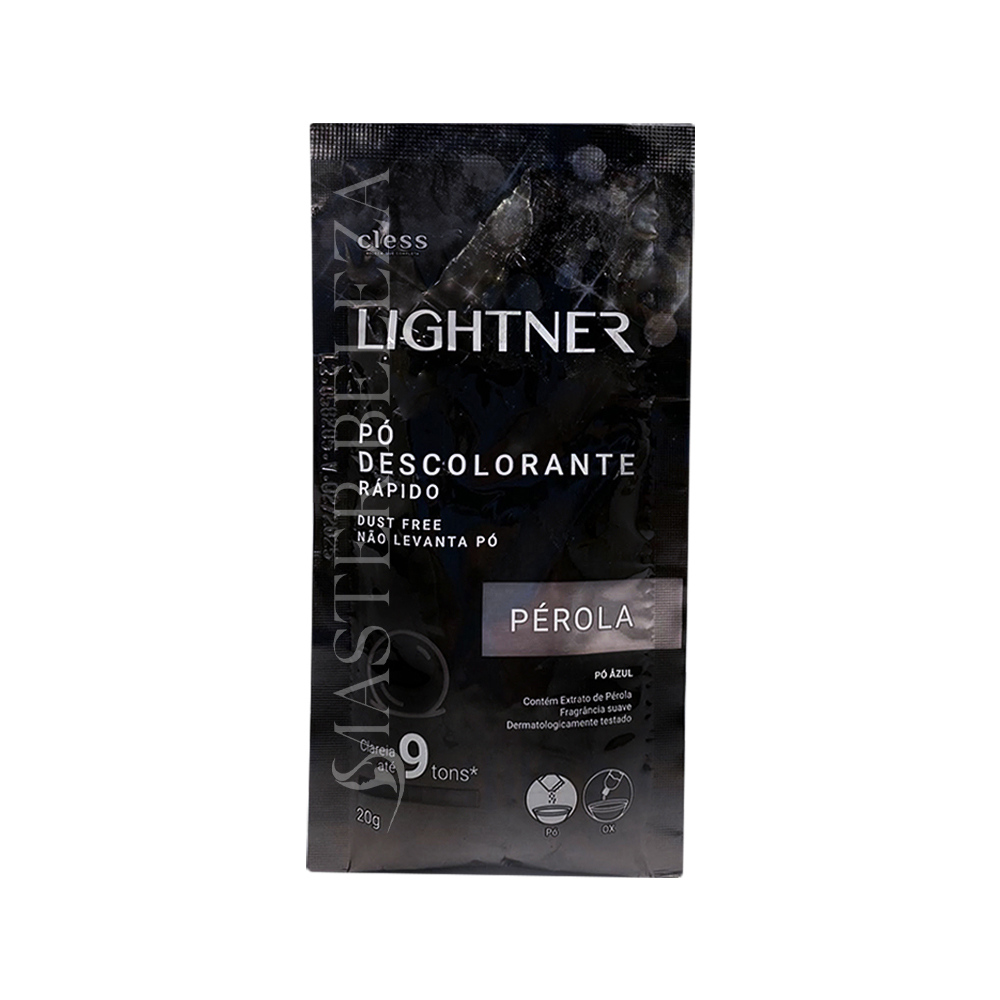 Pó Descolorante Lightner Pérola 9 Tons 20g Profissional
