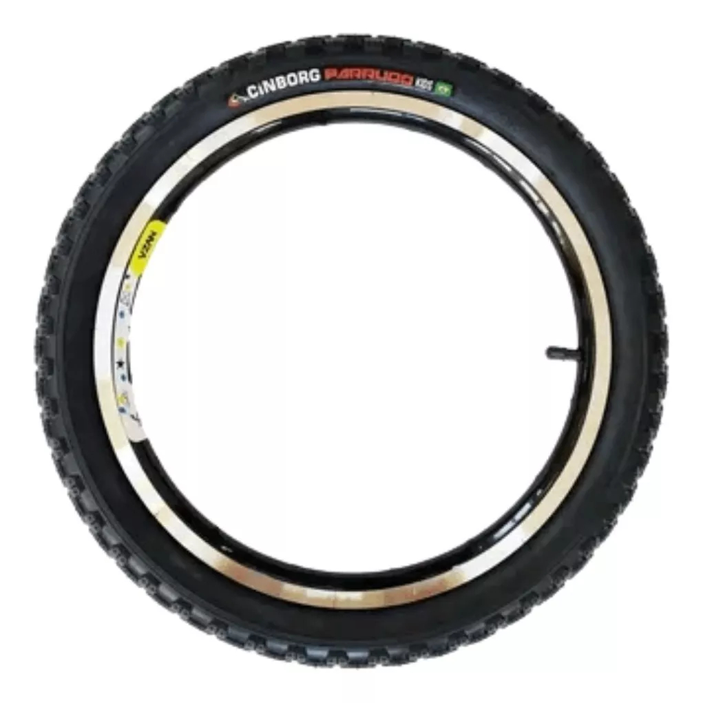 Pneu Bicicleta Infantil Cinborg Parrudo Kids Aro 16 X 1.75 Cross em Oferta na Shopee