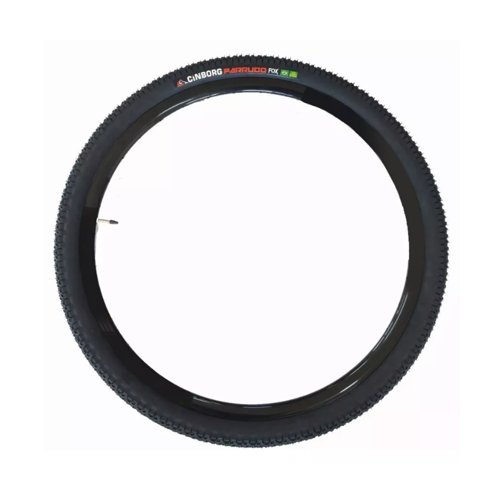 Pneu Cinborg Parrudo Fox Bicicleta Aro 26x2.10 Bike Mtb Balão