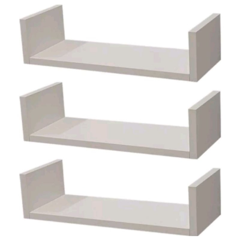 kit trio U 60x30 na cor branca fosco 100%MDF