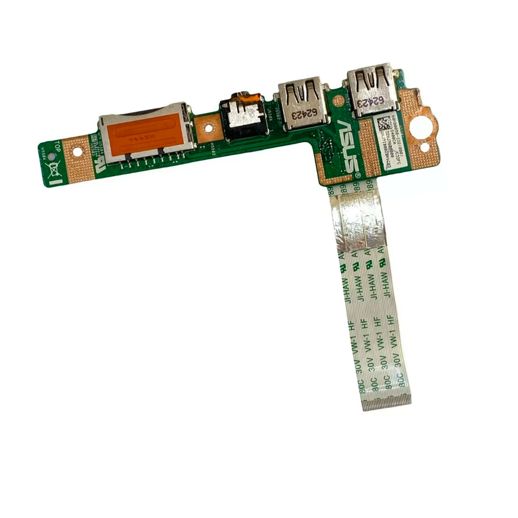 Placa USB Áudio Leitor De Cartão SD Asus S500C S500CA 69N0NUB10C02 60NB0060-IO1050