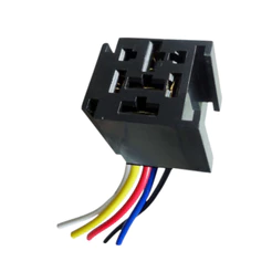 Porta Relé Com Soquete 5T Com 3T Largos