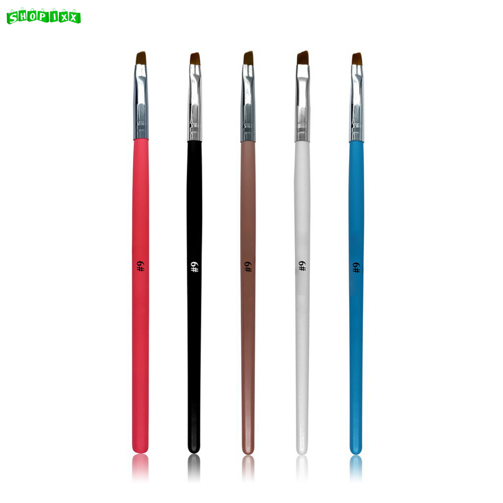 Pincel de Aplicação para Unhas de Gel Acrigel Polygel Porcelana UV LED Decoração Manicure em Oferta na Shopee