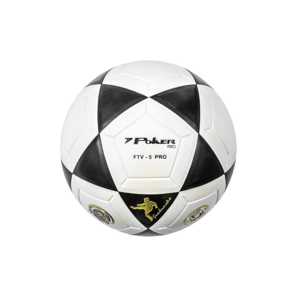 Bola De Futevôlei Poker Rio Poker Nº 5 Cor Branco E Preto