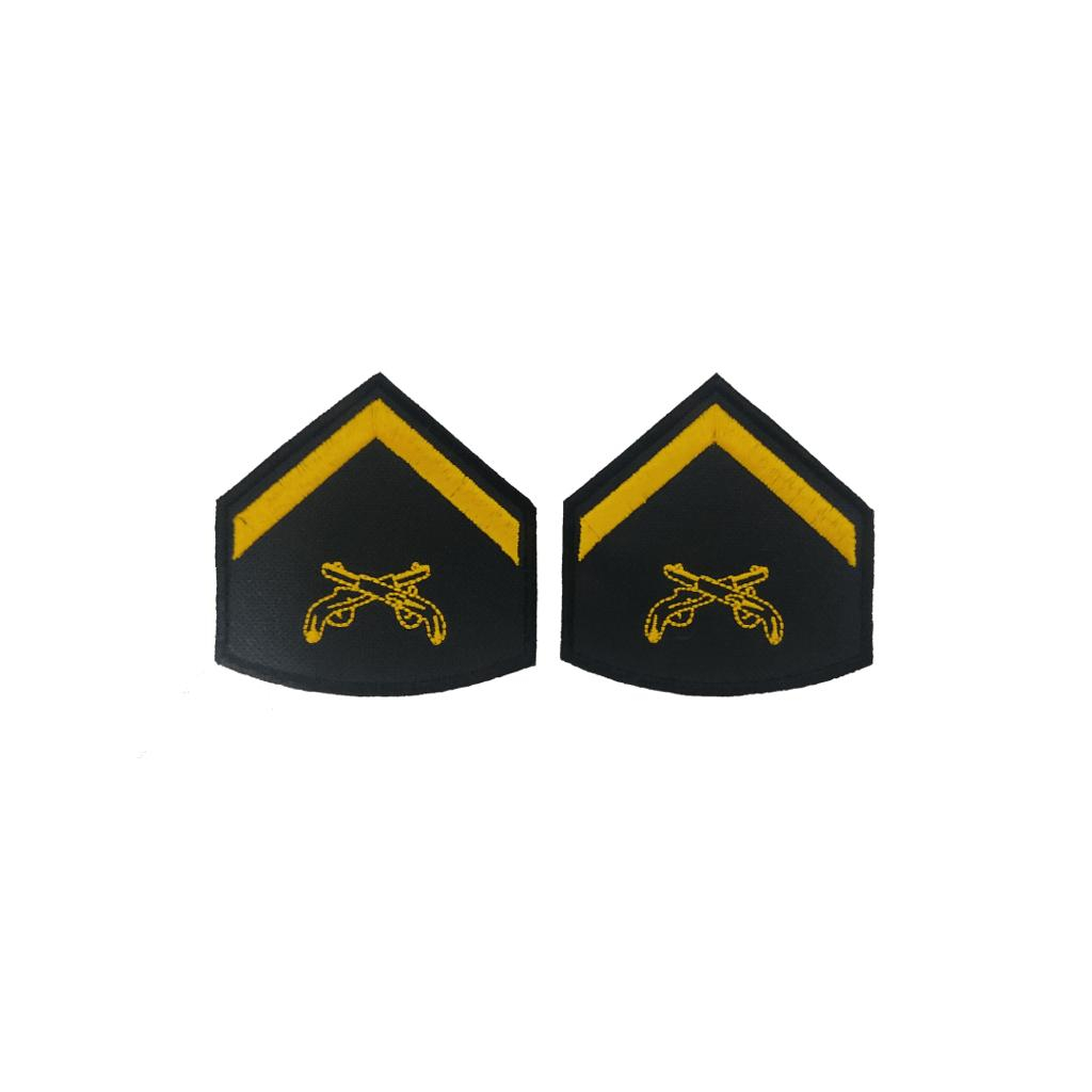 Patch Bordado Divisa Soldado PMPR - Kit 02 pares