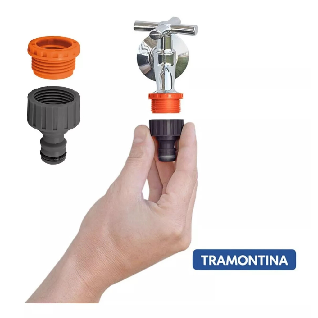 Bico Adaptador Torneira Mangueira Engate Rápido + Redução