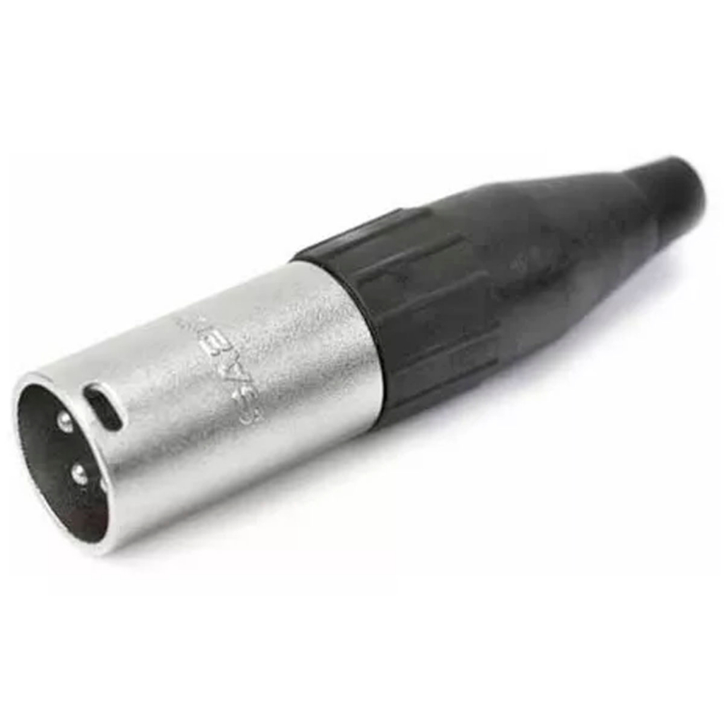 Conector Plug  Sa2x Santo Angelo Canon Xlr Macho Estéreo em Oferta na Shopee