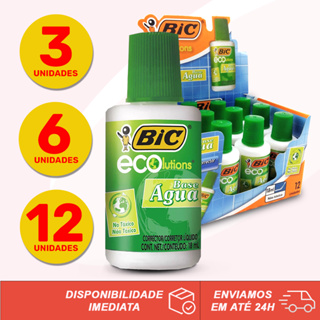 KIT PROMOCIONAL Corretivo Líquido Escolar Eco 18ml Bic em Oferta na Shopee
