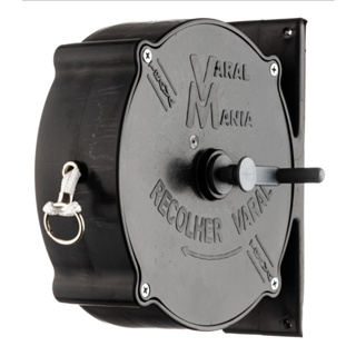 Varal 30 ou 15 Metros Corda Recolhível Retrátil Parede Apartamento Casa Branco Preto Pregador Roupa em Oferta na Shopee