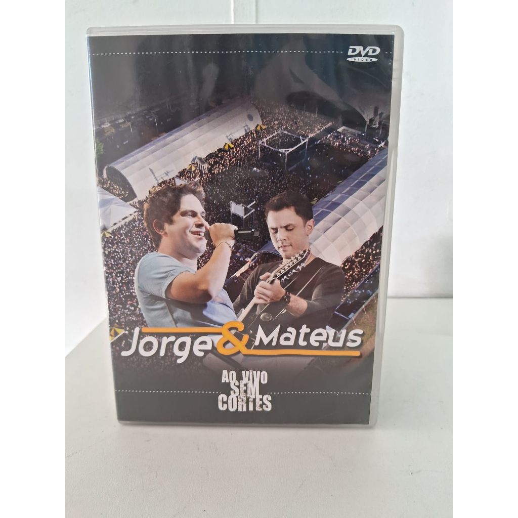 DVD Jorge e Matheus Ao Vivo Sem Cortes