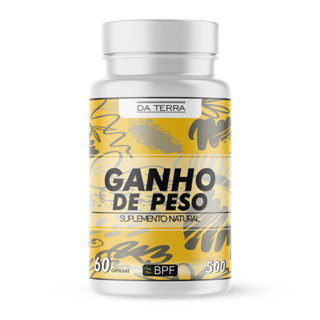 SUPLEMENTO AUMENTO DE MASSA NATURAL (GANHO DE PESO) 60 CÁPSULAS O MELHOR DO MERCADO