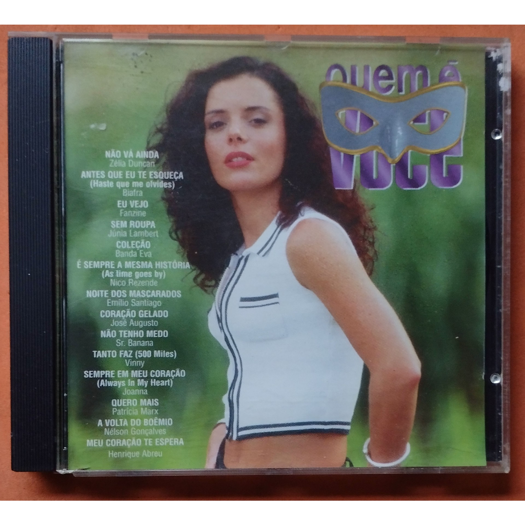 Cd Quem É Você 1996 Zélia Duncan Emilio Santiago Banda Eva