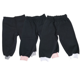 KIT 3 CALÇAS  de Moletom de bebê Unissex Menino e Menina Para Bebê Envio já algodão felpado quentinho