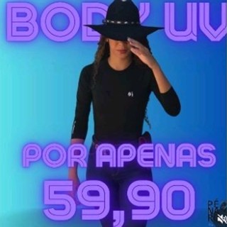 Body UV cavalgada rodeio treino várias cores Pé na Roça Cia Country