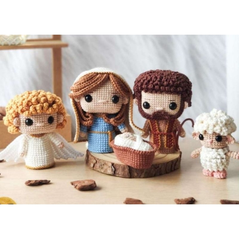 Presépio natal/ Presépio amigurumi/ Presépio completo/ decoração natal