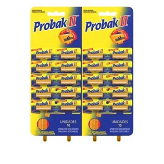 Barbeador probak li Cartela com 20 Unidades em Oferta na Shopee