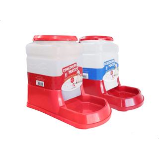 kit bebedouro comedouro automatico cachorro gato prático 3lt em Oferta na Shopee