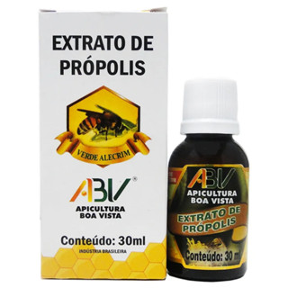 Extrato de Propolis Verde Alecrim / Marrom ABV 30mL 11% - Conta Gotas Apicultora Boa Vista