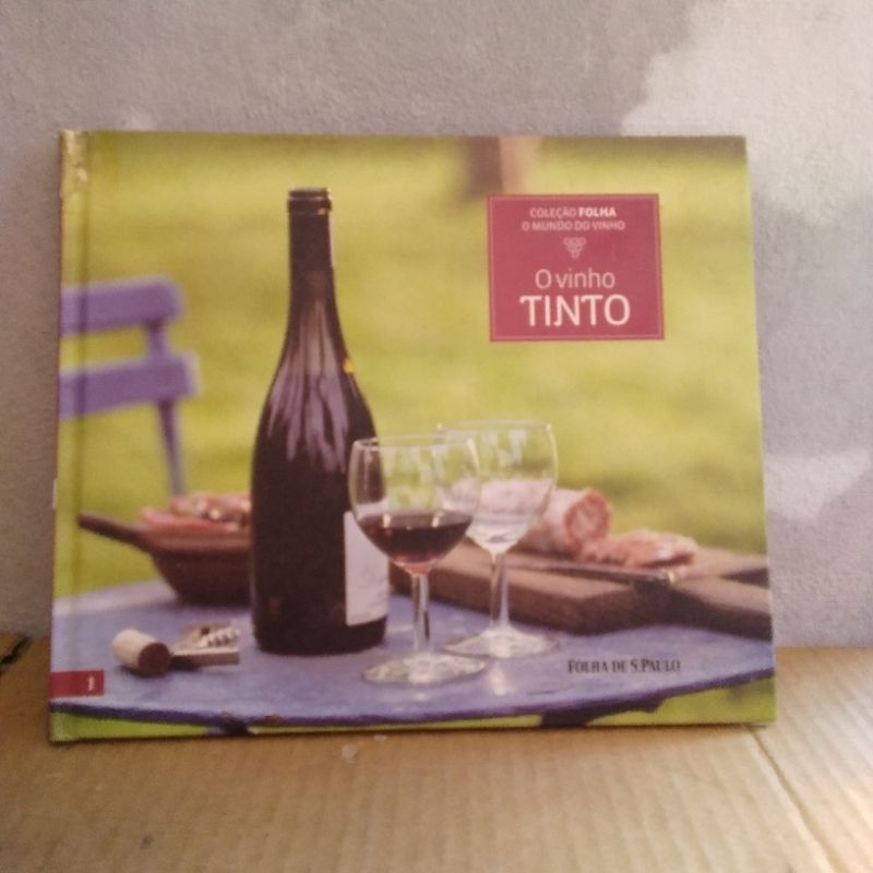 revista coleção folha o mundo do vinho: o vinho tinto 1 (LER DESCRIÇÃO)