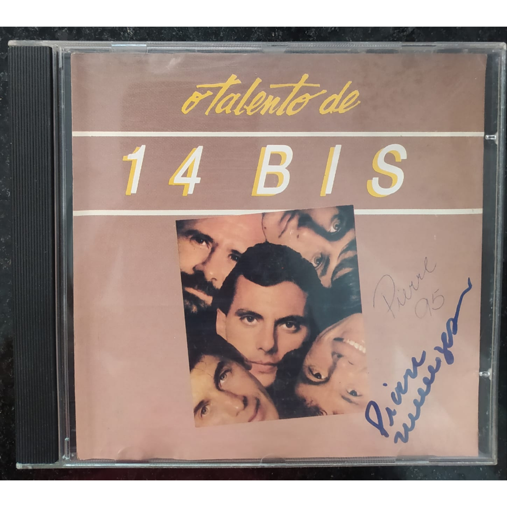 cd 14 bis - O talento de 14 Bis (capa assinada)