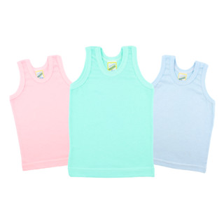 Camiseta Regata Bebê Unissex Malha 100% Algodão - (PP/P/M/G/1/2/3)