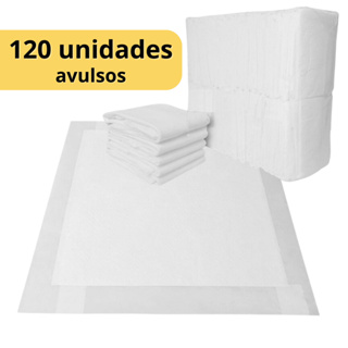 Tapete Higiênico Para Cães 60x60cm C/ 120 unidades avulsos em Oferta na Shopee