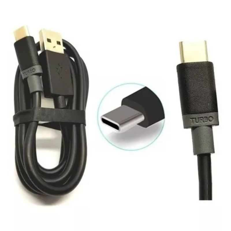 Cabo carregador Turbo Tipo USB C Motorola