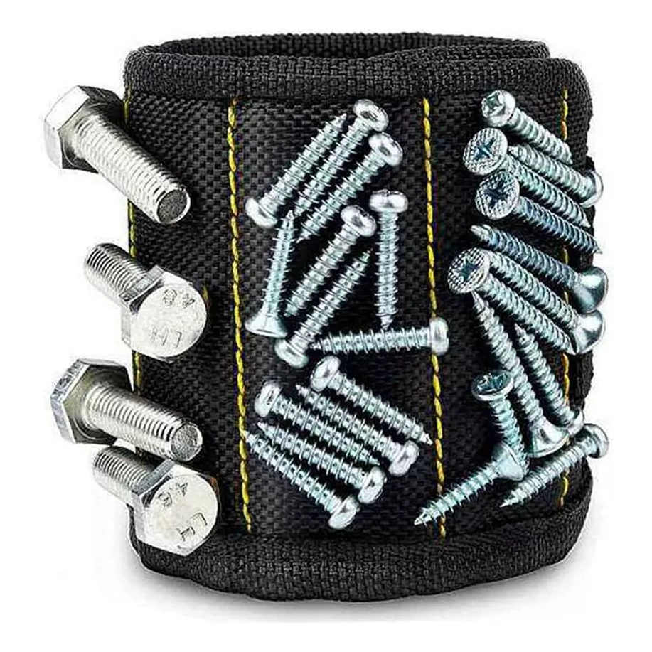 Pulseira Magnética Ima Segura Prego Parafuso Agulha Pratica em Oferta na Shopee