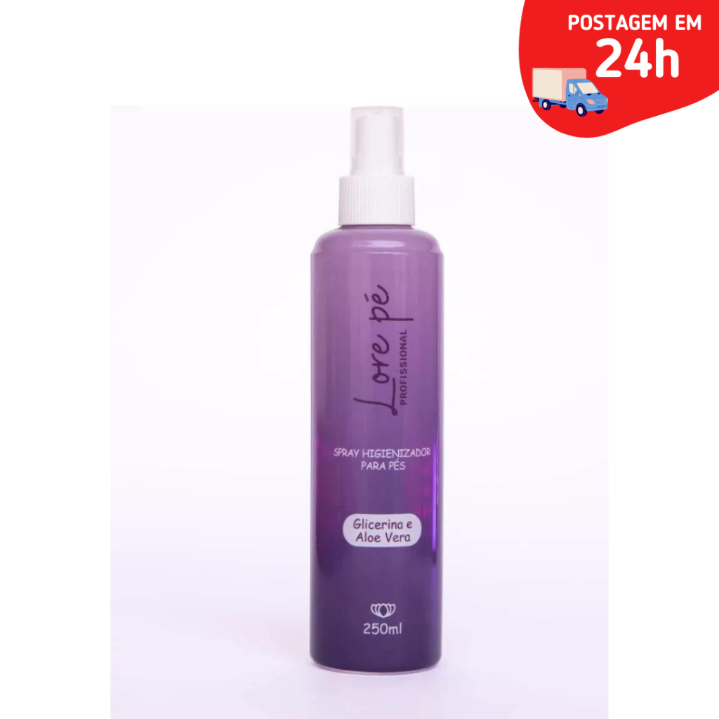 Spray Higienizador Para Pés Lore Pé 250ml