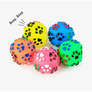 Mordedor Bola Pet 7 cm Cores Variadas