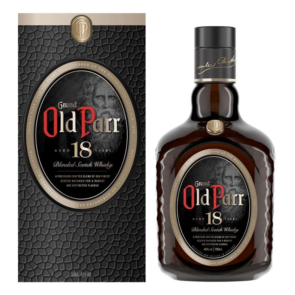 Whisky Old Parr 18 Anos 750ml - Food & Beverages