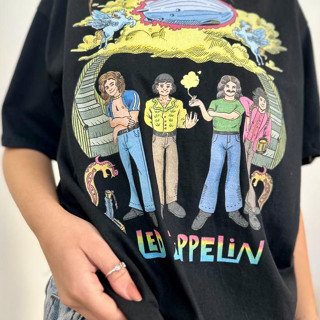 Camiseta Led Zeppelin Psicodélica - Escolha a Cor