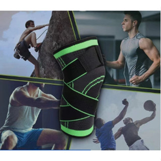 Joelheira De Compressão Esportiva Proteção Ajustável Fitness