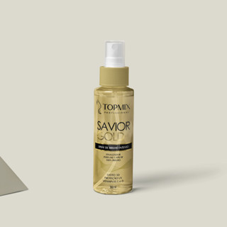 Perfume Capilar Savior Gold Topmix Profissional Spray de Brilho 30ml