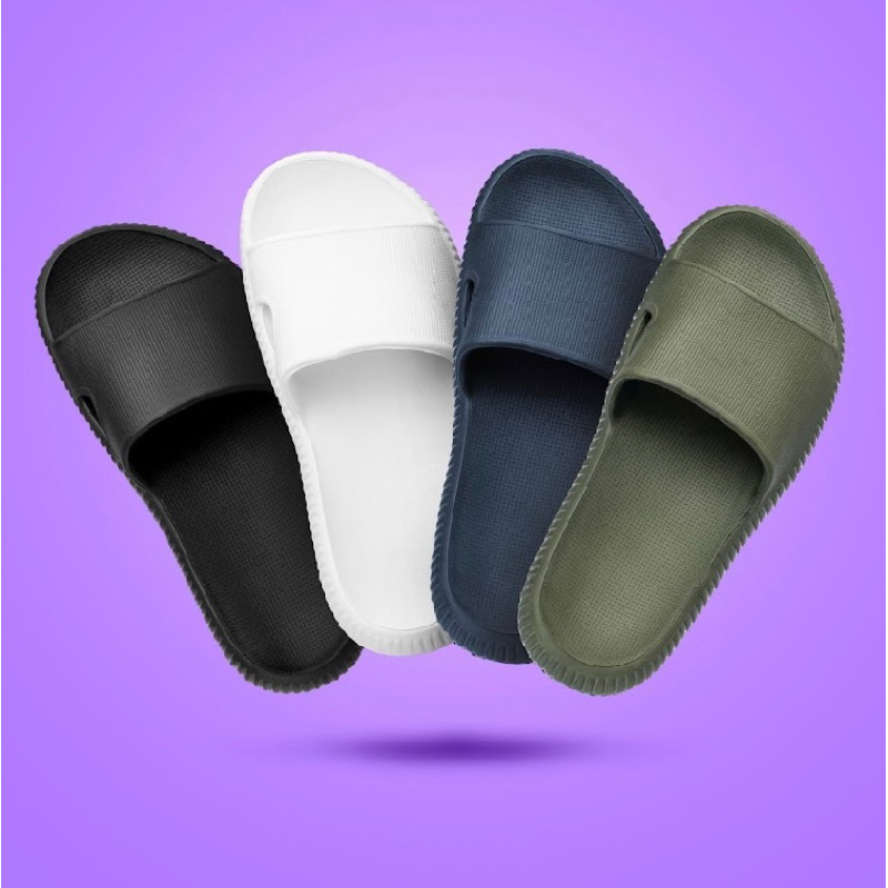 Chinelo Slide Nuvem Adulto e Infantil Feminino Masculino Anatômico Ortopédico